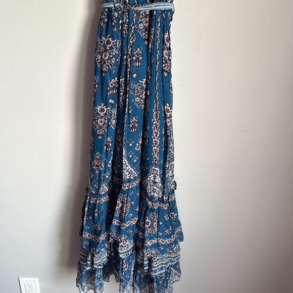 ANTHROPOLOGIE Sasha Ruffled Maxi Dress XS - Picture 8 of 12
